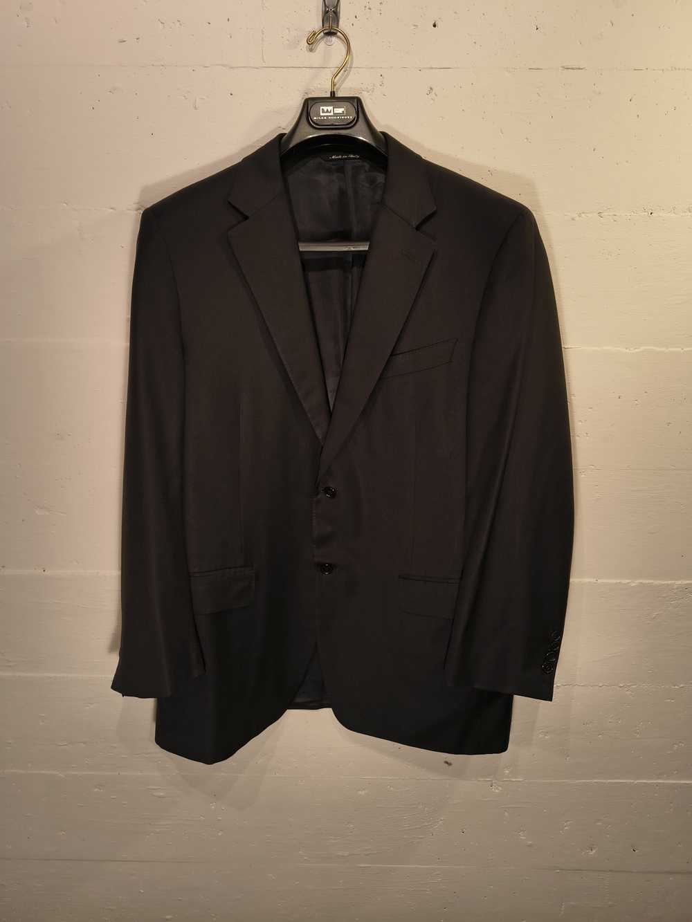 Canali Navy Wool Blazer Suit Jacket Men’s 56R 46R Italy